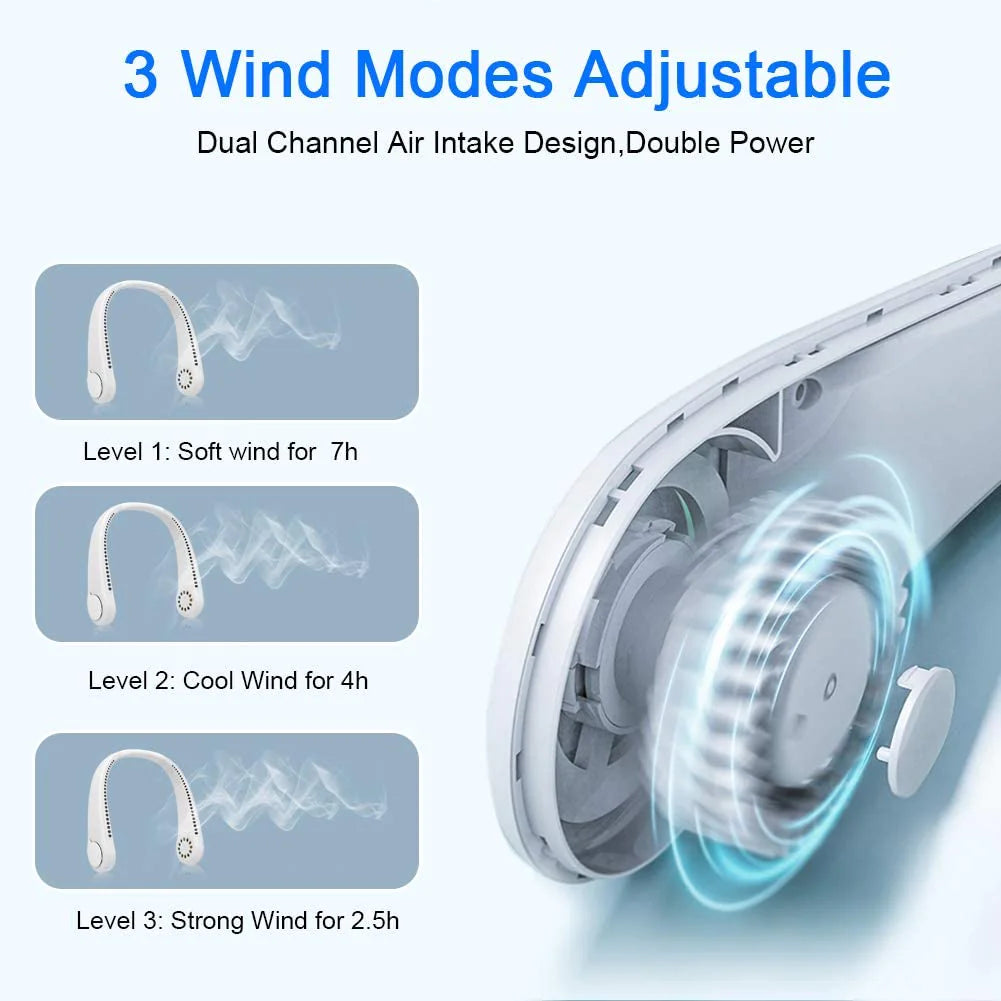 LaraShop™ Portable Neck Fan