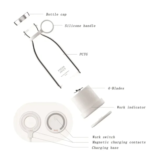 LaraShop™ Wireless USB Electric Juicer Cup