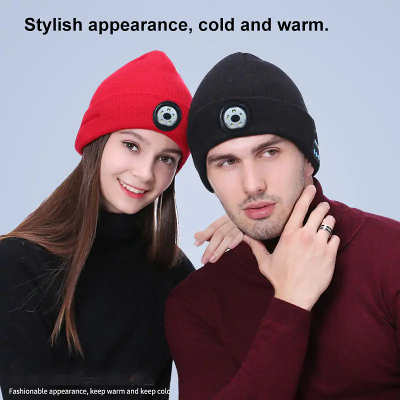 LaraShop™ LED Hat With Stereo Headset